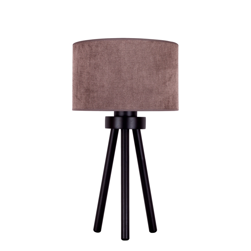 Duolla - Stona lampa LYON 1xE27/15W/230V pr. 30 cm braon