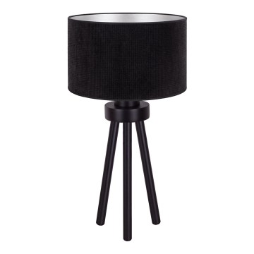 Duolla - Stona lampa LYON 1xE27/15W/230V pr. 30 cm crno