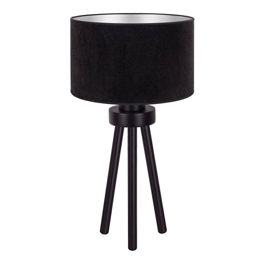 Duolla - Stona lampa LYON 1xE27/15W/230V pr. 30 cm crno