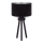 Duolla - Stona lampa LYON 1xE27/15W/230V pr. 30 cm crno