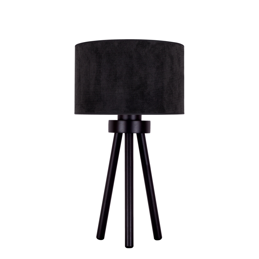 Duolla - Stona lampa LYON 1xE27/15W/230V pr. 30 cm crno