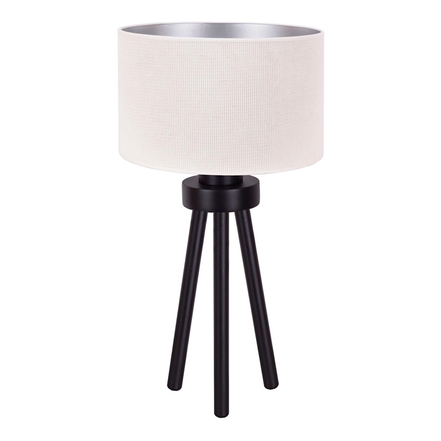 Duolla - Stona lampa LYON 1xE27/15W/230V pr. 30 cm kremasta