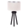 Duolla - Stona lampa LYON 1xE27/15W/230V pr. 30 cm kremasta