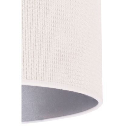 Duolla - Stona lampa LYON 1xE27/15W/230V pr. 30 cm kremasta
