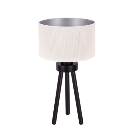 Duolla - Stona lampa LYON 1xE27/15W/230V pr. 30 cm kremasta