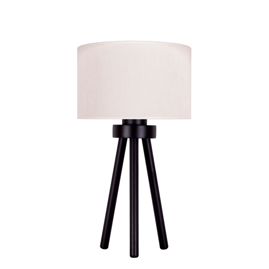 Duolla - Stona lampa LYON 1xE27/15W/230V pr. 30 cm kremasta