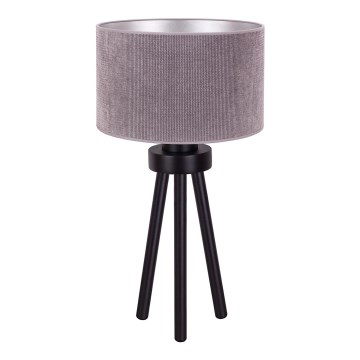 Duolla - Stona lampa LYON 1xE27/15W/230V pr. 30 cm sivo
