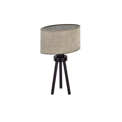 Duolla - Stona lampa OVAL 1xE27/15W/230V pr. 30 cm braon
