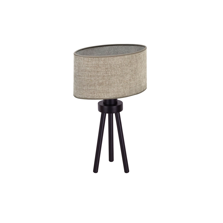 Duolla - Stona lampa OVAL 1xE27/15W/230V pr. 30 cm braon