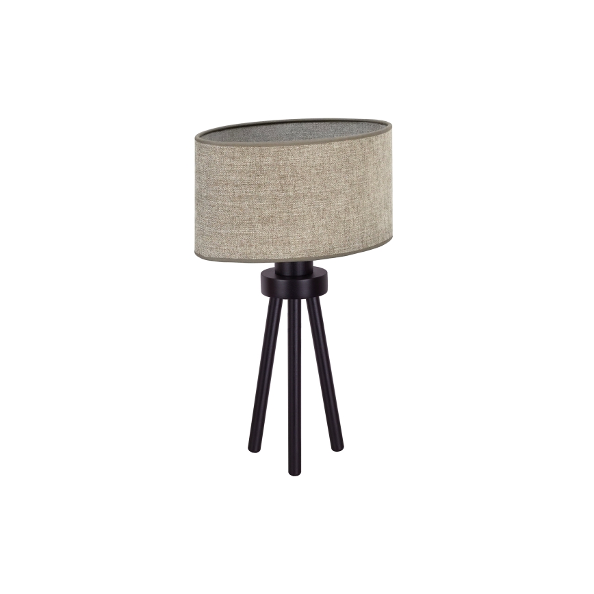 Duolla - Stona lampa OVAL 1xE27/15W/230V pr. 30 cm braon