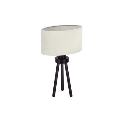 Duolla - Stona lampa OVAL 1xE27/15W/230V pr. 30 cm sivo