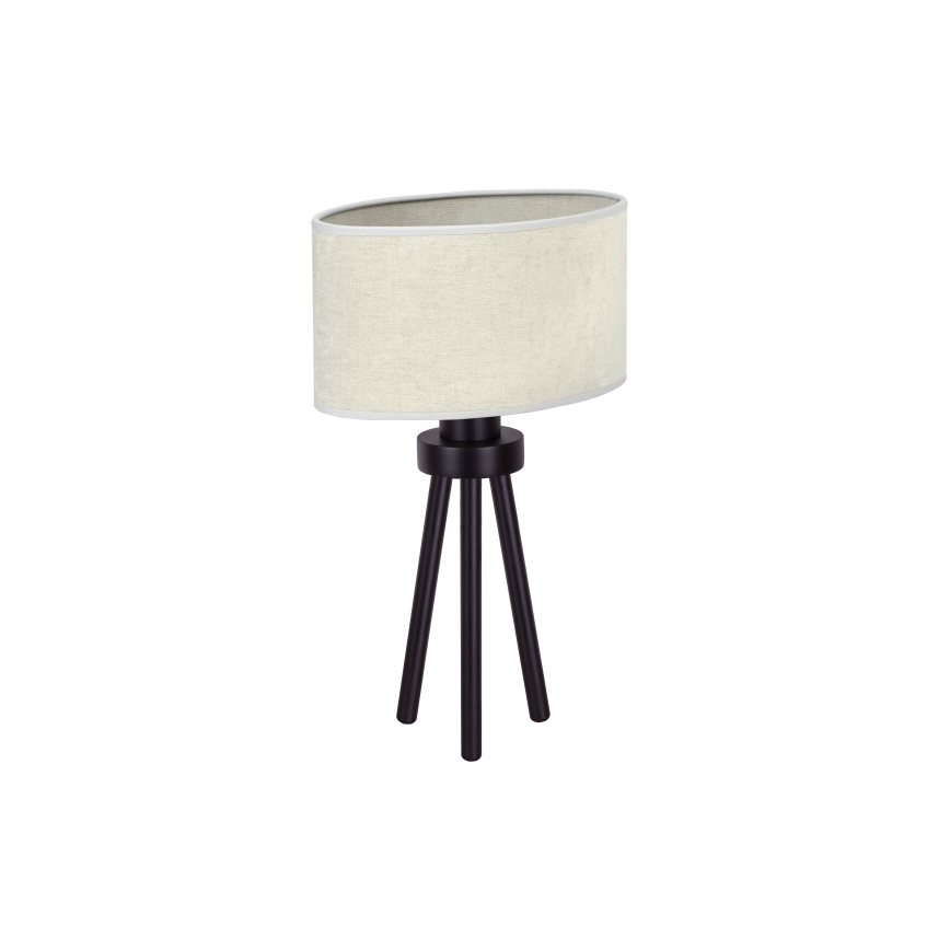 Duolla - Stona lampa OVAL 1xE27/15W/230V pr. 30 cm sivo