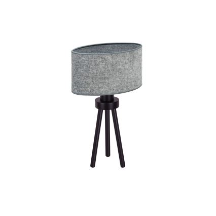 Duolla - Stona lampa OVAL 1xE27/15W/230V pr. 30 cm sivo