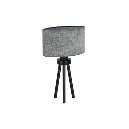 Duolla - Stona lampa OVAL 1xE27/15W/230V pr. 30 cm sivo