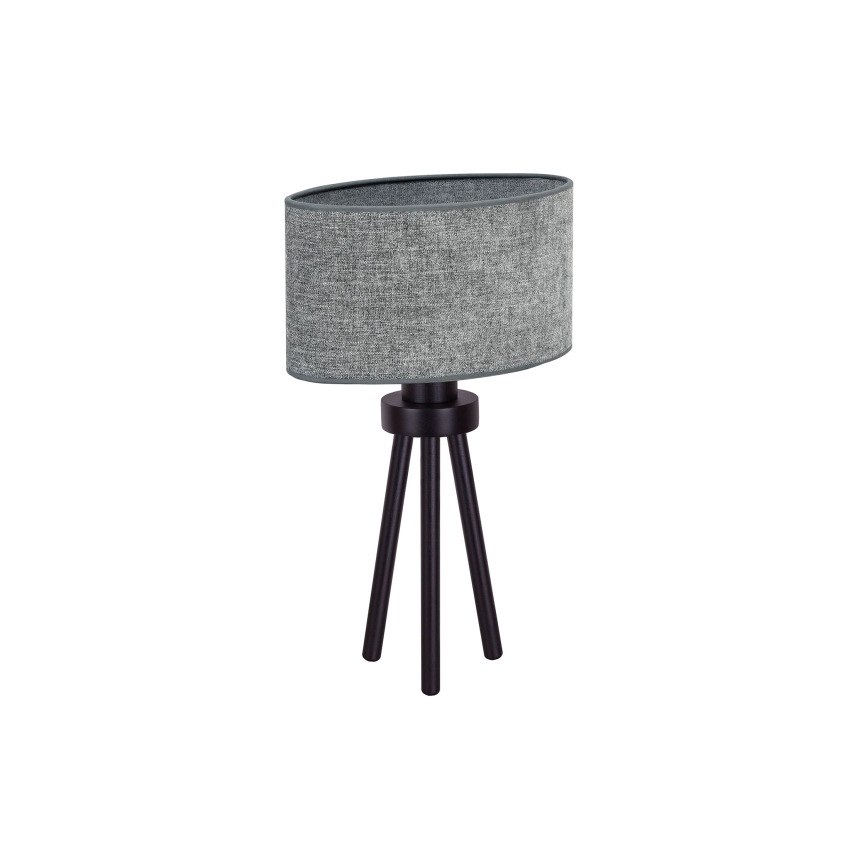 Duolla - Stona lampa OVAL 1xE27/15W/230V pr. 30 cm sivo