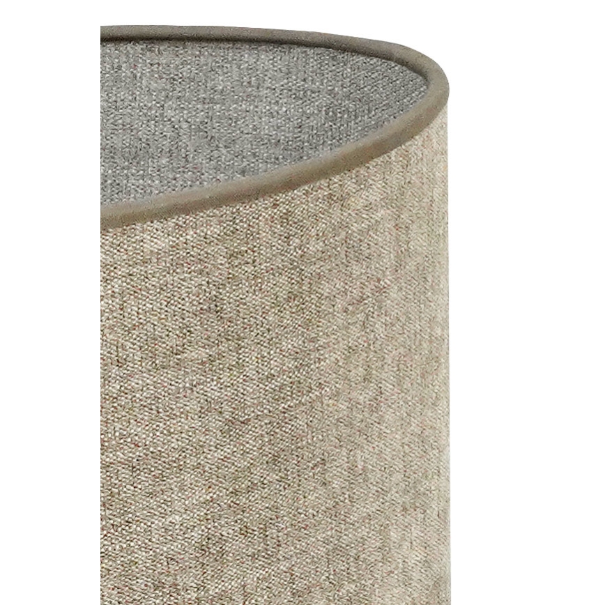 Duolla - Stona lampa OVAL 1xE27/15W/230V, prečnik 30 cm, braon