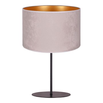 Duolla - Stona lampa ROLLER 1xE14/15W/230V pr. 20 cm sivo/zlatna
