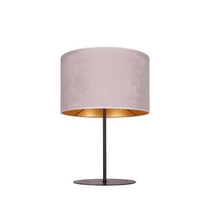 Duolla - Stona lampa ROLLER 1xE14/15W/230V pr. 20 cm sivo/zlatna