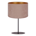 Duolla - Stona lampa ROLLER 1xE14/15W/230V prečnik 20 cm bež/zlatna