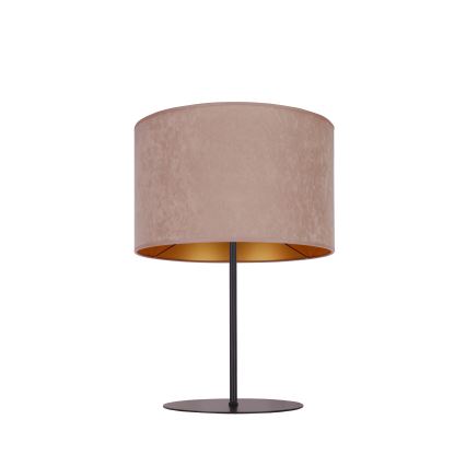 Duolla - Stona lampa ROLLER 1xE14/15W/230V prečnik 20 cm bež/zlatna