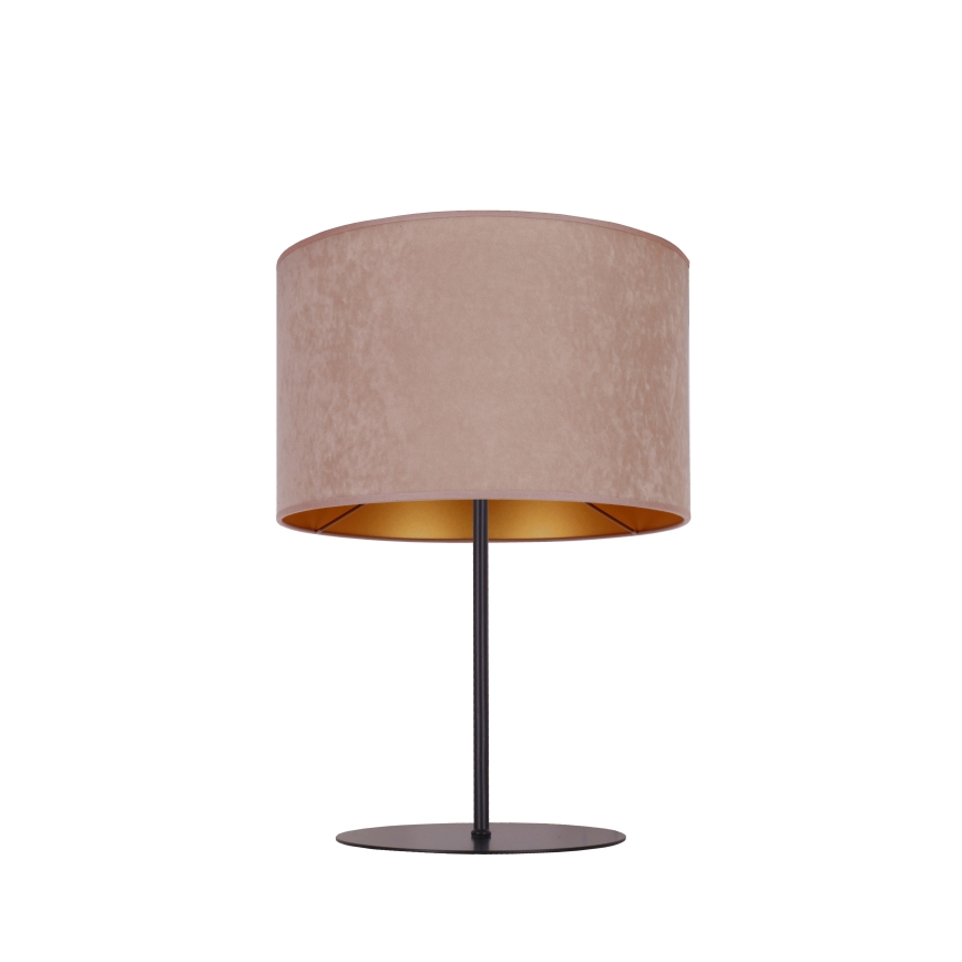 Duolla - Stona lampa ROLLER 1xE14/15W/230V prečnik 20 cm bež/zlatna