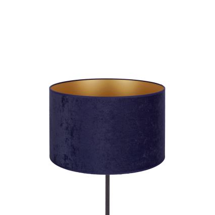 Duolla - Stona lampa ROLLER 1xE14/15W/230V prečnik 20 cm plava/zlatna