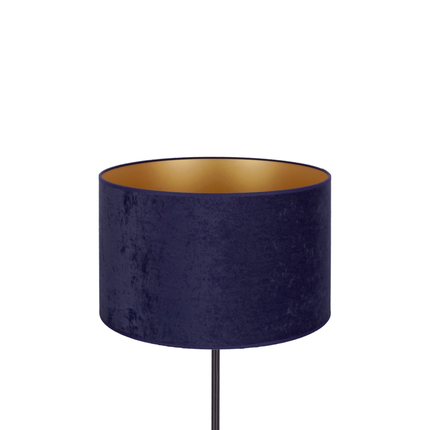 Duolla - Stona lampa ROLLER 1xE14/15W/230V prečnik 20 cm plava/zlatna