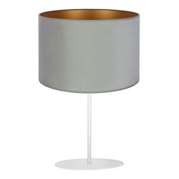 Duolla - Stona lampa ROLLER 1xE14/15W/230V svetla pr. 20 cm zelena/zlatna