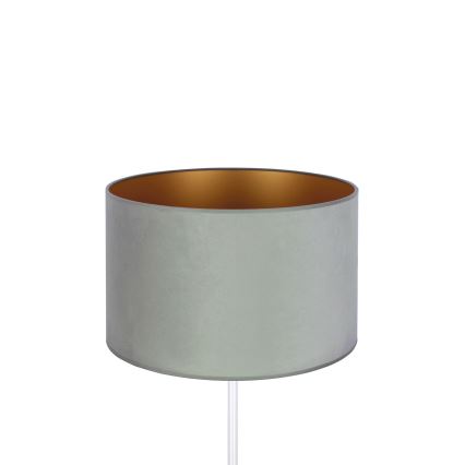 Duolla - Stona lampa ROLLER 1xE14/15W/230V svetla pr. 20 cm zelena/zlatna