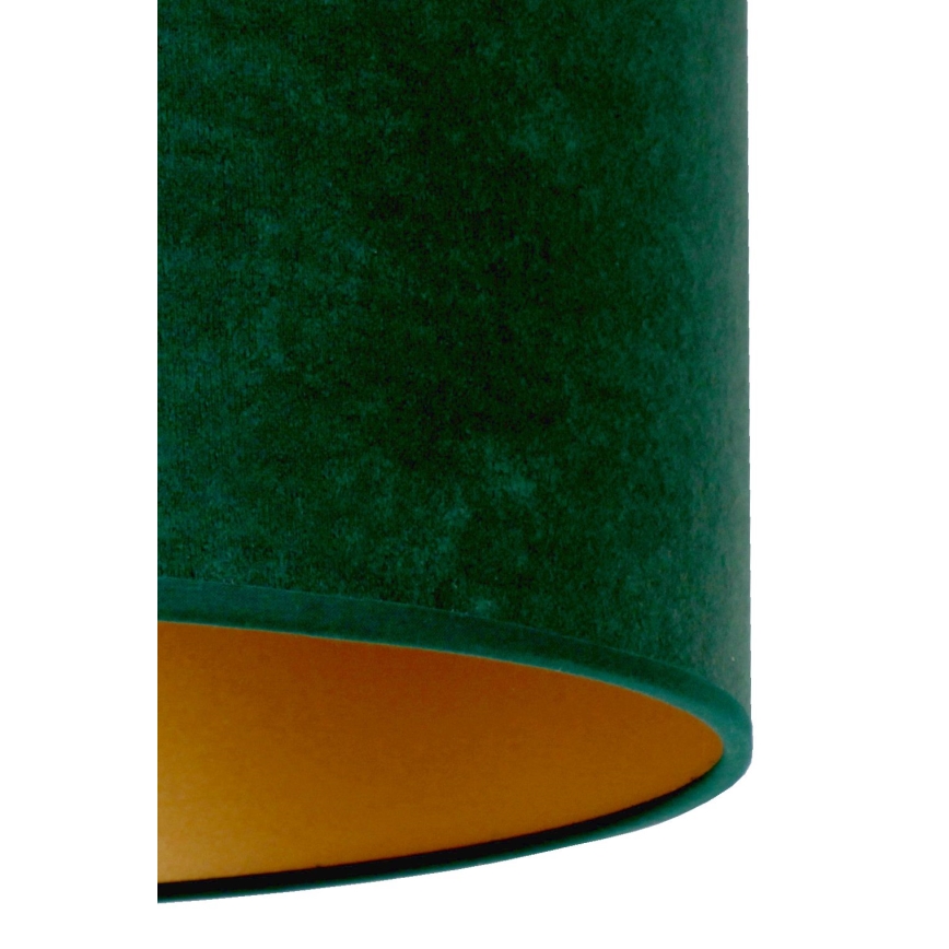 Duolla - Stona lampa ROLLER 1xE14/15W/230V tamno pr. 20 cm zelena/zlatna
