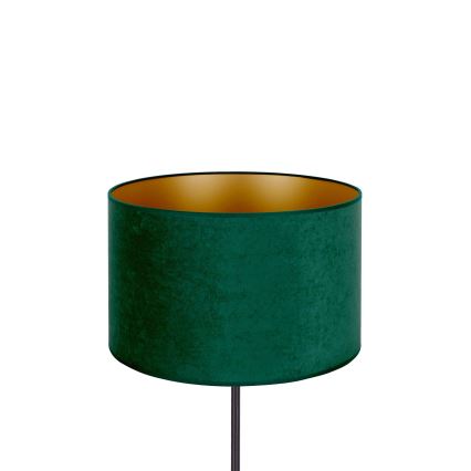 Duolla - Stona lampa ROLLER 1xE14/15W/230V tamno pr. 20 cm zelena/zlatna