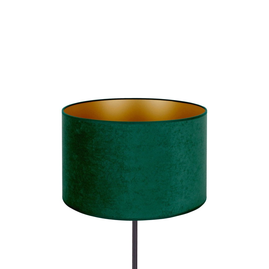 Duolla - Stona lampa ROLLER 1xE14/15W/230V tamno pr. 20 cm zelena/zlatna