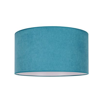 Duolla - Stropna svetiljka BRISTOL 1xE27/15W/230V Ø 45 cm tirkizna/bela