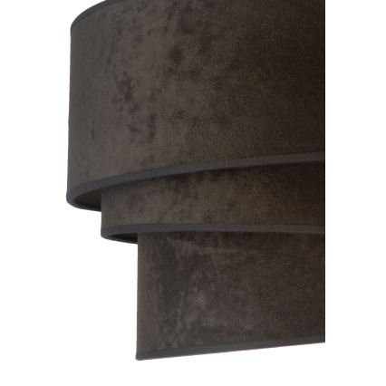 Duolla - Stropna svetiljka DEVON 1xE27/40W/230V prečnik 45 cm crna/zlatna