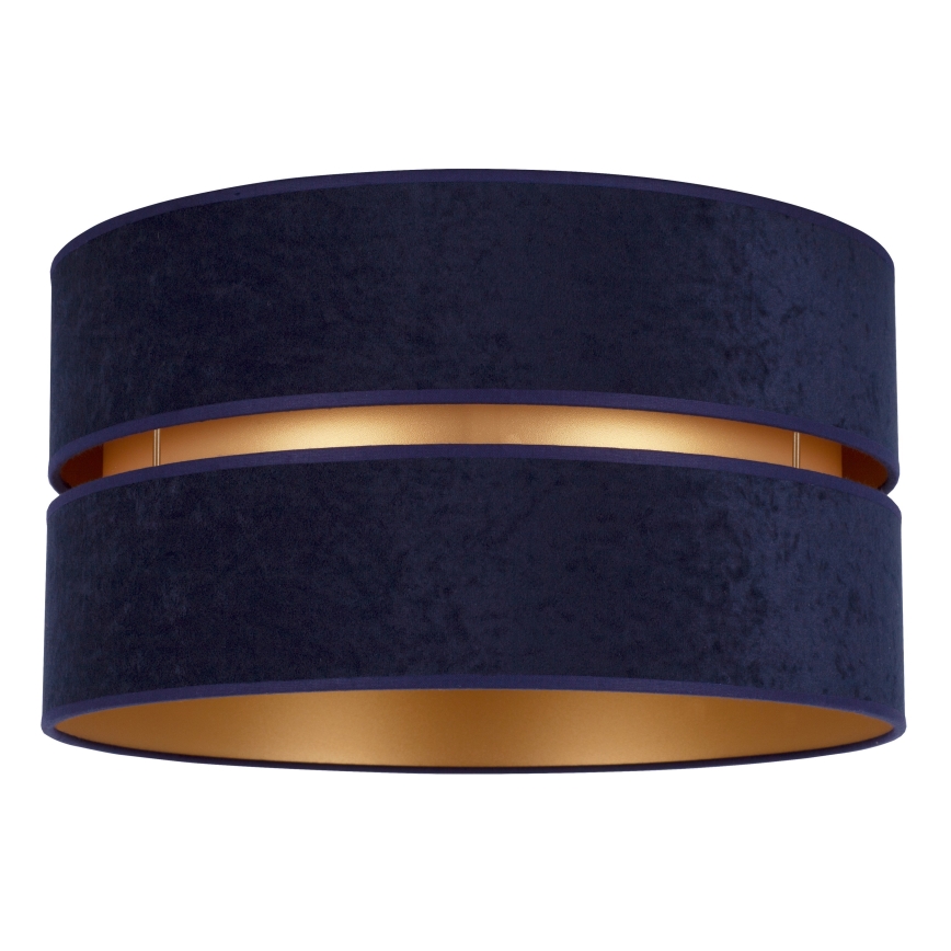 Duolla - Stropna svetiljka DUO 1xE27/15W/230V prečnika 40 cm plava/zlatna