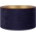 Duolla - Univerzalni abažur VELVET E27 pr. 35 cm plava/zlatna