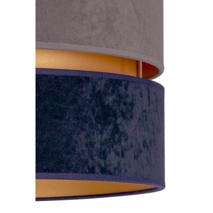 Duolla - Viseći luster na sajli DUO 1xE27/15W/230V Ø 40 cm plava