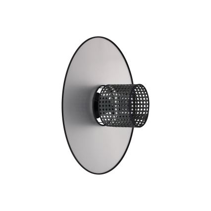 Duolla - Zidna lampa TOKYO RATTAN 1xE27/15W/230V pr. 50 cm srebrno/crno