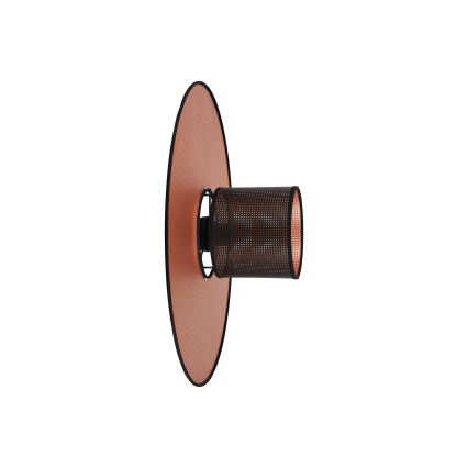 Duolla - Zidna lampa TOKYO SHINY 1xE27/15W/230V pr. 50 cm bakrena/crno