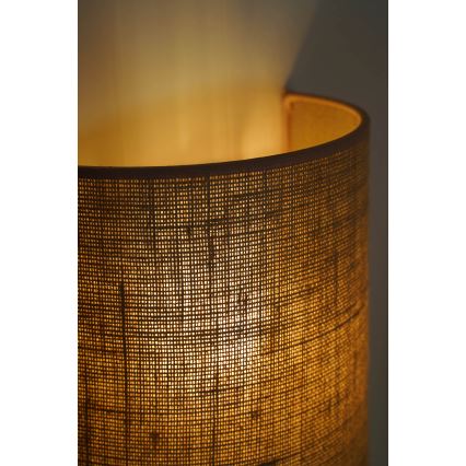 Duolla - Zidna lampa YUTE 1xE27/15W/230V pr. 20 cm braon