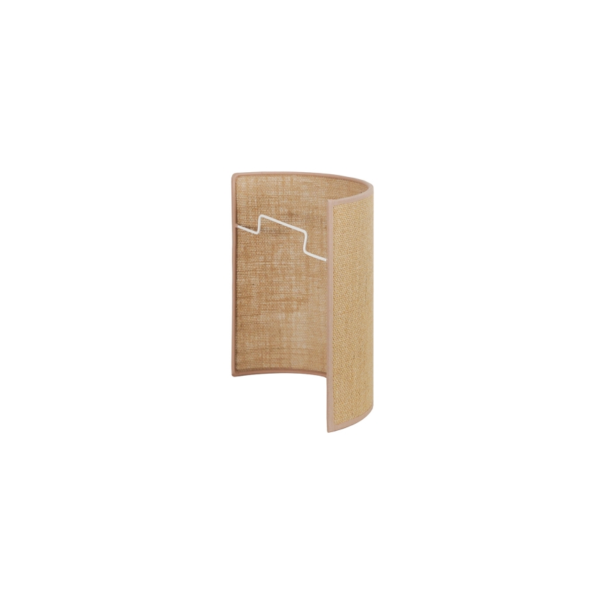 Duolla - Zidna lampa YUTE 1xE27/15W/230V pr. 20 cm braon