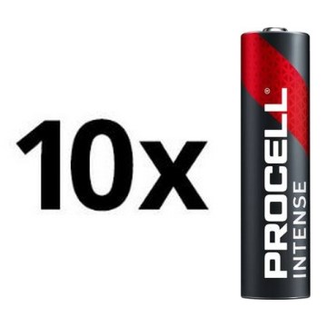 Duracell - 10 kom. alkalna baterija Procell Intense LR03/AAA 1,5 V 1465 mAh