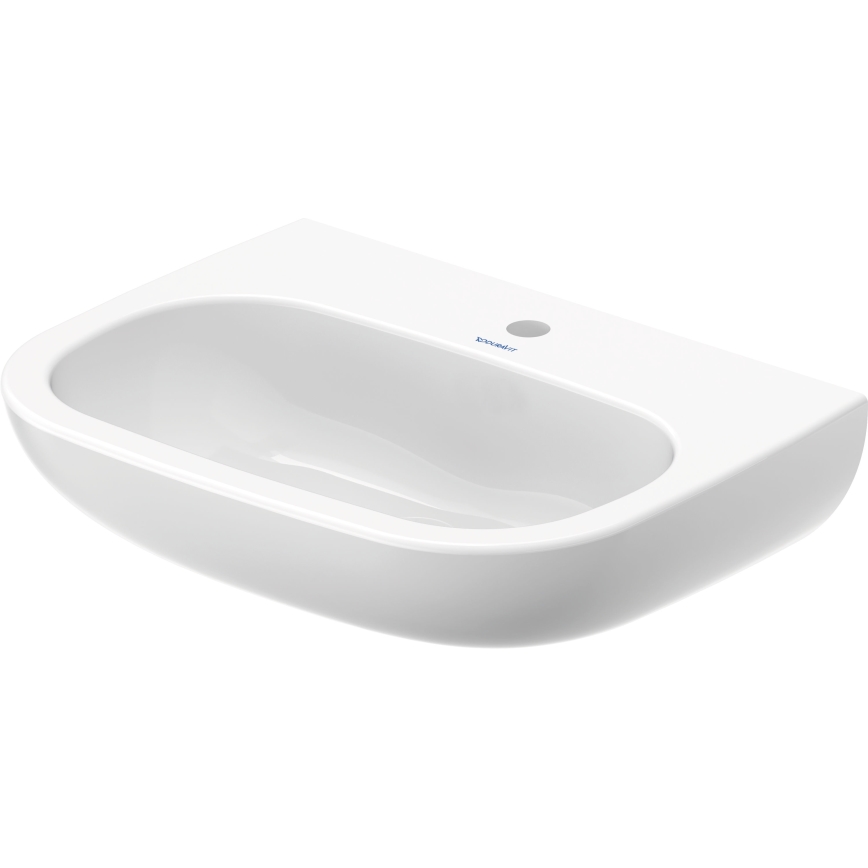Duravit 23116000002 - Viseći umivaonik D-CODE 60x46 cm keramika/sjajna bela