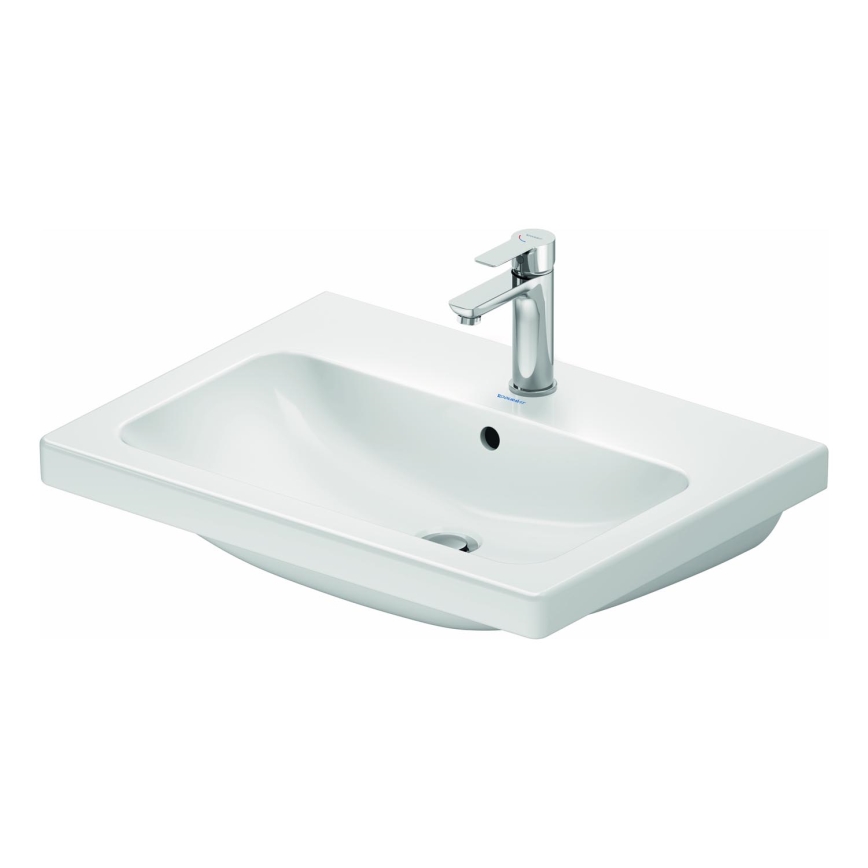 Duravit 23996500002 - Viseći umivaonik D-CODE 65x48 cm keramika/sjajna bela