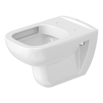 Duravit 25700920002 - Zidna WC školjka bez obruča D-CODE keramika/sjajna bela