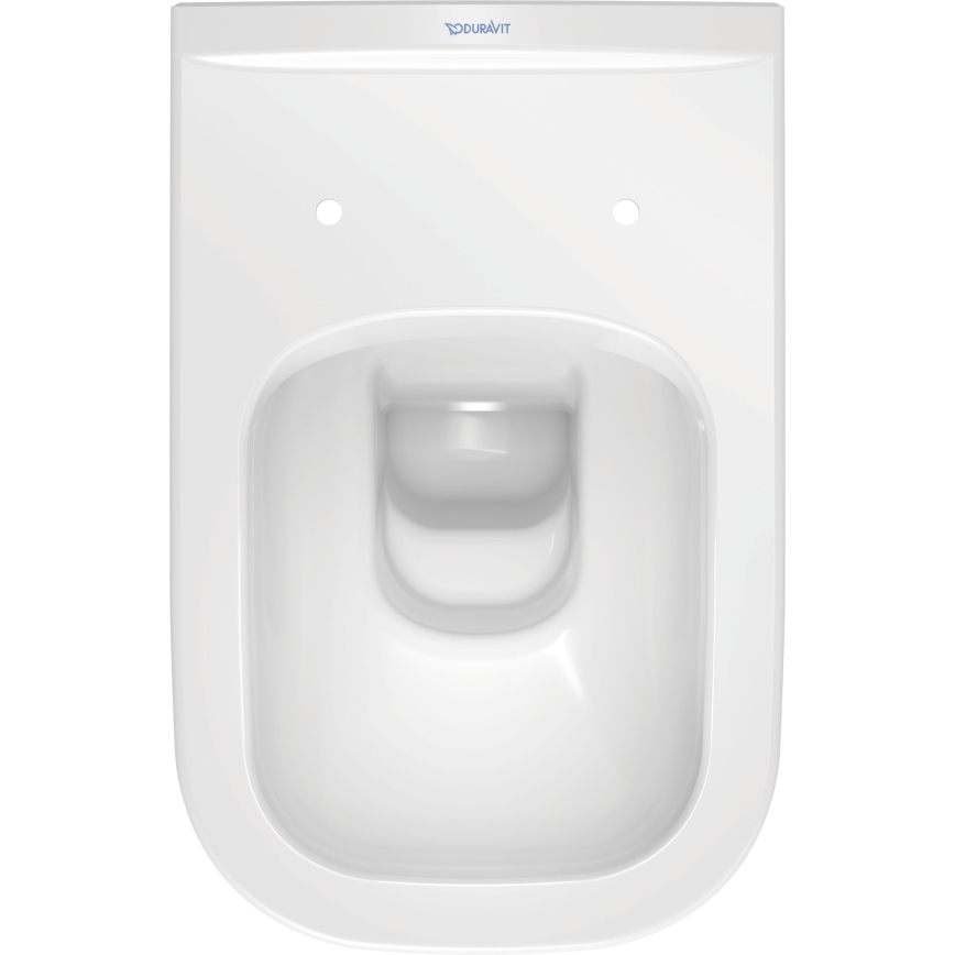 Duravit 25700920002 - Zidna WC školjka bez obruča D-CODE keramika/sjajna bela