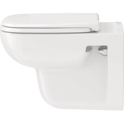 Duravit 25700920002 - Zidna WC školjka bez obruča D-CODE keramika/sjajna bela