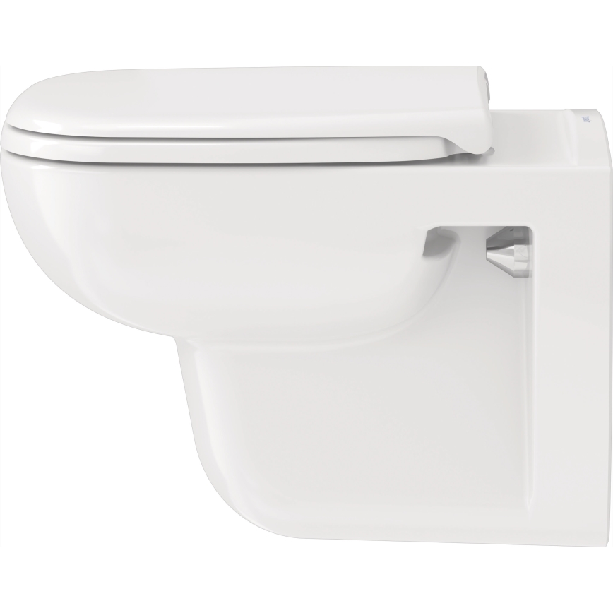 Duravit 25700920002 - Zidna WC školjka bez obruča D-CODE keramika/sjajna bela