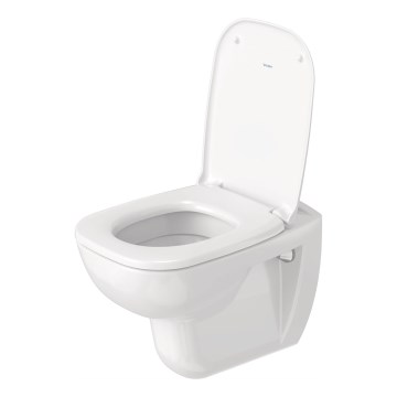 Duravit 45350900A1 - Zidna WC šolja sa prigušivim daskom D-CODE keramika/sjajna bela