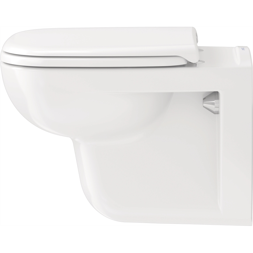 Duravit 45351900A1 - Viseća WC šolja sa daskom D-CODE keramika/sjajna bela